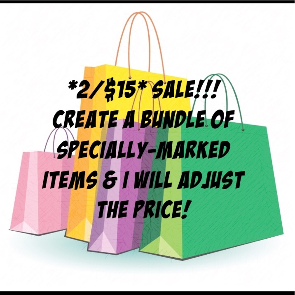 ⭐️2/$15⭐️